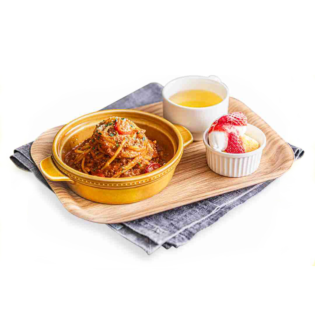 キッズ ミートソースパスタ