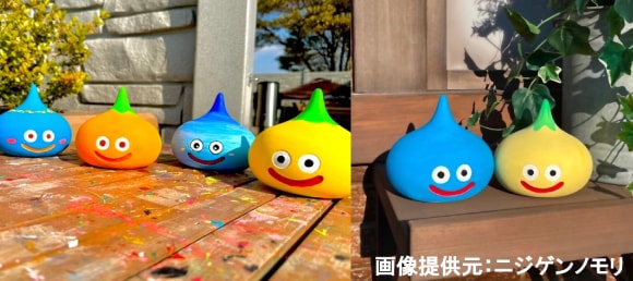 素焼き色塗り体験 画像提供：ニジゲンノモリ